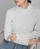 【アールピーエス/rps】のリブニットソー衿シャ-リングカットソー 人気、トレンドファッション・服の通販 founy(ファニー) ファッション Fashion レディースファッション Fashion for Women トップス・カットソー Cut & Sew Tops ニット Knit Tops & Sweaters カットソー・ベーシックTシャツ Cut-and-Sewn Tops / Stretch Tees & Basics シャーリング Shirring, Ruched シンプル Simple, Minimal ハイネック High Neck, Mock Neck フェミニン Feminine, Girly ランダム Random, Irregular thumbnail アイボリー|ID: prp329100004814152 ipo3291000000034963451