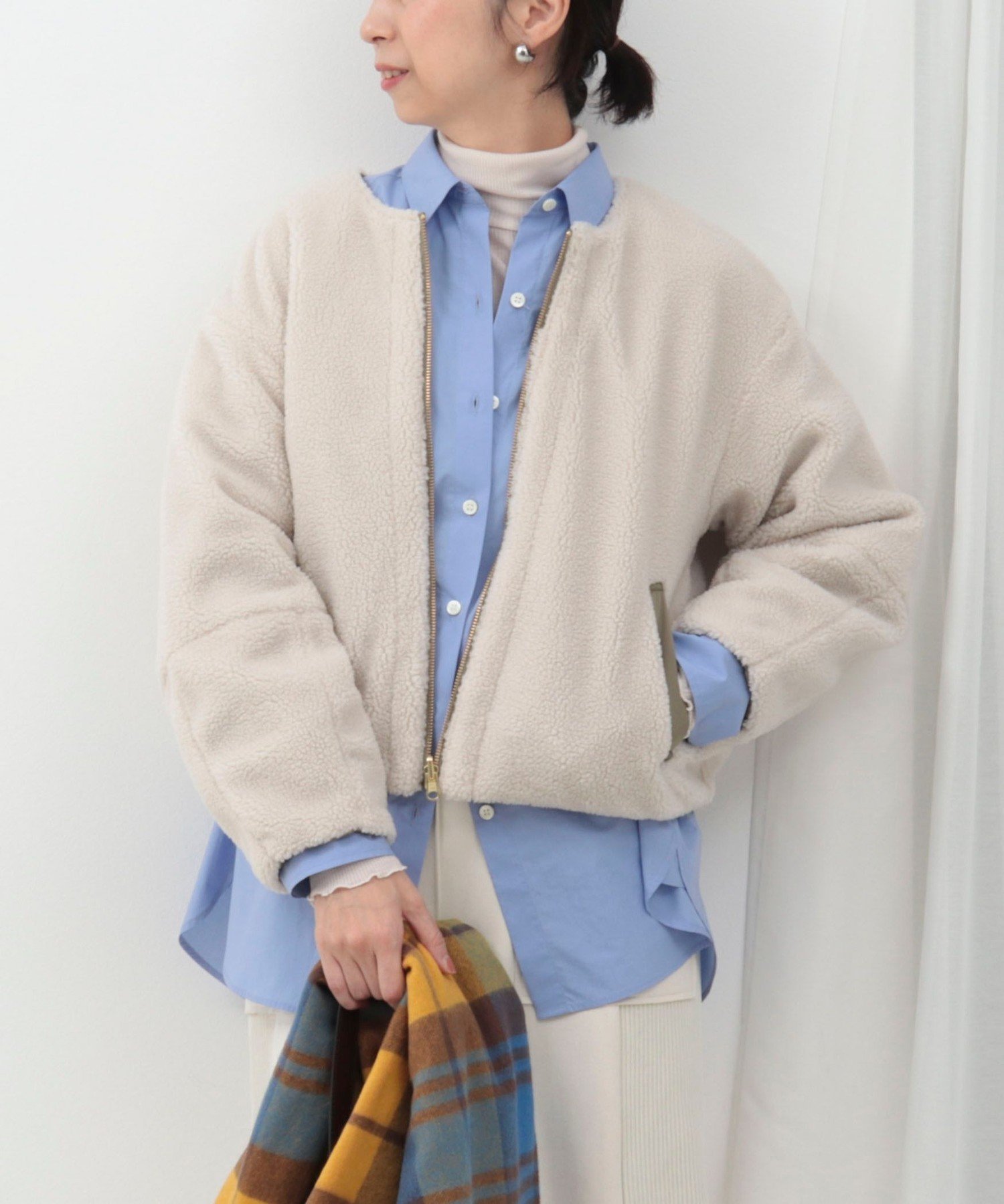 【ノーリーズ/NOLLEY'S】のタフタ×ボアリバーシブルブルゾン 人気、トレンドファッション・服の通販 founy(ファニー) 　ファッション　Fashion　レディースファッション　Fashion for Women　アウター　Coat / Outerwear Collection　ブルゾンジャケット・スポーティアウター　Blouson Jackets　キルティング　Quilted, Quilting　コンパクト　Compact, Small Size　タフタ　Taffeta, Structured Fabric　リバーシブル　Reversible, Two-Sided　冬　Winter / This Winter　アウトレット　Outlet / Clearance　おすすめ　Recommended / Our Picks　エレガント 上品　Elegant　2025年　2025　2025-2026秋冬・A/W　Autumn/Winter 2025–26 AW25–26　 other-1|ID: prp329100004814166 ipo3291000000034963735
