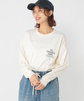 【スタディオ クリップ/studio CLIP】のハンドグラフィックロングスリーブTシャツ 人気、トレンドファッション・服の通販 founy(ファニー) ファッション Fashion レディースファッション Fashion for Women トップス・カットソー Cut & Sew Tops シャツ・ブラウス・オフィスカジュアル Elegant Blouses & Button-Ups ロングTシャツ・Tシャツ Longline T-Shirts & Tees おすすめ Recommended / Our Picks イラスト Illustration カットソー Cut and Sewn Top ガーリー Girly, Feminine Style キャミワンピース Cami Dress, Slip Dress グラフィック Graphic, Graphic Design サロペット Overalls, Salopette シンプル Simple, Minimal スリーブ Sleeve, Long Sleeve / Short Sleeve デニム Denim, Jeans Material ビスチェ Bustier, Corset Top プリント Print, Printed Pattern ベスト Vest, Waistcoat ミックス Mix, Mixed Style ロング Long, Long-Length 手描き Hand-Drawn, Illustrated |ID:prp329100004814174