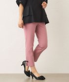 【トゥー ビー シック/TO BE CHIC】のウールライク スリムパンツ 人気、トレンドファッション・服の通販 founy(ファニー) ファッション Fashion レディースファッション Fashion for Women パンツ Pants & Trousers ストレッチ Stretch, Stretchy Fabric スリム Slim, Slim Fit センター Center, Center Line パターン Pattern, Design Print モチーフ Motif, Design Theme 定番 Standard, Basic Item thumbnail ピンク|ID: prp329100004814191 ipo3291000000034964022