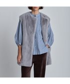 【ハウス オブ ロータス/HOUSE OF LOTUS】のショートパイルフェイクファージレ 人気、トレンドファッション・服の通販 founy(ファニー) ファッション Fashion レディースファッション Fashion for Women アウター Coat / Outerwear Collection トップス・カットソー Cut & Sew Tops ベスト&ジレ / 重ね着スタイル Vests & Gilets おすすめ Recommended / Our Picks カッティング Cutting Detail ショート Short, Short Length トレンド Trend, Trending Now フェイクファー Faux Fur, Imitation Fur フォルム Silhouette, Form ポケット Pocket, Pocket Detail 今季 This Season, Current Season A/W・秋冬 Autumn/Winter thumbnail グレー1|ID: prp329100004814192 ipo3291000000034964020