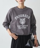 【パルグループ/PAL GROUP】の【Loungedress】タイガースウェット 人気、トレンドファッション・服の通販 founy(ファニー) ファッション Fashion レディースファッション Fashion for Women トップス・カットソー Cut & Sew Tops レディースパーカー・カジュアルフーディー Casual Hoodies & Sweatshirts スウェット・クルーネックトップス Sweatshirts & Crewnecks / Relaxed Fit Sweat Tops ワンピース Dresses フォーマル・パーティードレス・結婚式用ドレス Elegant & Casual Dresses アクセサリー Fashion Accessories イラスト Illustration シンプル Simple, Minimal スウェット / スエット Sweatshirt, Sweatwear デニム Denim, Jeans Material トレーナー Sweatshirt, Trainer プリント Print, Printed Pattern 再入荷 Restock / Back in Stock thumbnail チャコールグレー|ID: prp329100004814219 ipo3291000000034964176