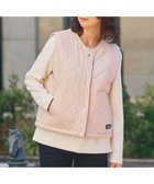 【エーグル/AIGLE】のDupont Sorona中綿 撥水 リバーシブル インサレーション キルティングボアベスト ライトピンク|ID: prp329100004814237 ipo3291000000035131135