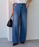 【ビアズリー/BEARDSLEY】のドロストストレートデニム《FRIPIER》 人気、トレンドファッション・服の通販 founy(ファニー) ファッション Fashion レディースファッション Fashion for Women デニム Denim, Jeans Material ポケット Pocket, Pocket Detail ミックス Mix, Mixed Style 再入荷 Restock / Back in Stock thumbnail インディゴブルー|ID: prp329100004814248 ipo3291000000034964510