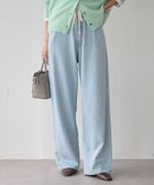 【ビアズリー/BEARDSLEY】のドロストストレートデニム《FRIPIER》 人気、トレンドファッション・服の通販 founy(ファニー) ファッション Fashion レディースファッション Fashion for Women デニム Denim, Jeans Material ポケット Pocket, Pocket Detail ミックス Mix, Mixed Style 再入荷 Restock / Back in Stock thumbnail サックスブルー|ID: prp329100004814248 ipo3291000000034964512
