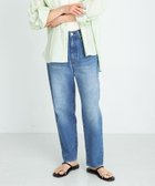 【サニーレーベル/Sonny Label / URBAN RESEARCH】の『34サイズ/低身長向けも展開』ワイドテーパードデニム 人気、トレンドファッション・服の通販 founy(ファニー) ファッション Fashion レディースファッション Fashion for Women 2025年 2025 2025春夏・S/S Spring/Summer 2025 SS25 おすすめ Recommended / Our Picks ウェーブ Wavy Pattern コンパクト Compact, Small Size テーパード Tapered, Tapered Pants デニム Denim, Jeans Material リラックス Relax, Relaxed Fit ワイド Wide, Wide Fit 夏 Summer S/S・春夏 SS, Spring/Summer, Warm Season thumbnail ミッドブルー|ID: prp329100004814249 ipo3291000000034964517