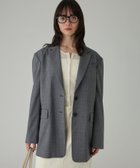 【バビロン/BABYLONE / KIDS】の【多機能素材】シングルオーバージャケット 人気、トレンドファッション・服の通販 founy(ファニー) ファッション Fashion キッズファッション Fashion for Kids アウター Coat Outerwear /Kids シェイプ Shape, Slim Fit ジャケット Jacket, Outerwear ストライプ Stripe, Striped Pattern ストレッチ Stretch, Stretchy Fabric フォーマル Formal, Dressy 再入荷 Restock / Back in Stock 旅行 Travel thumbnail ストライプ15|ID: prp329100004814252 ipo3291000000034964534