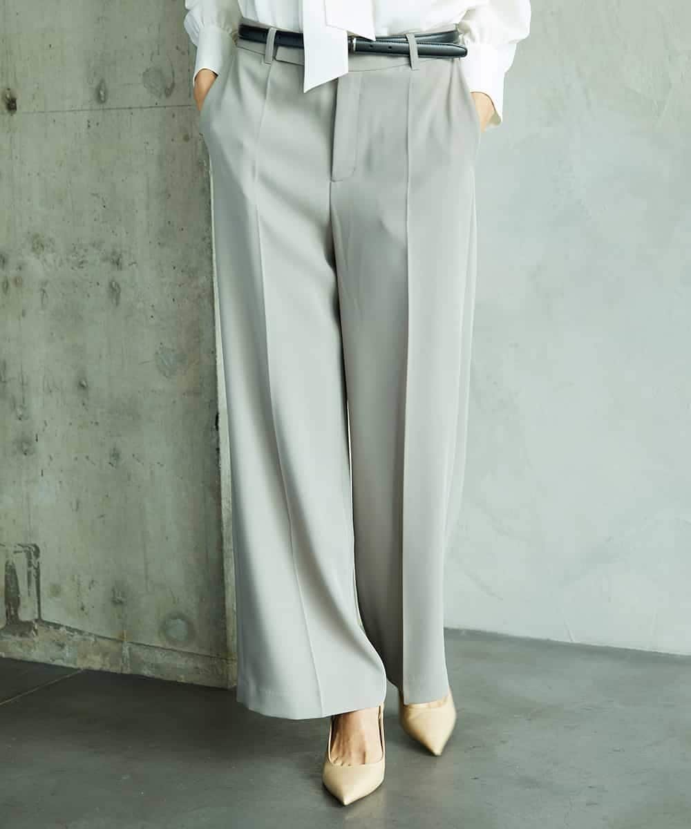 【ミッシェルクラン/MICHEL KLEIN】のセットアップ対応 ワイドパンツ 人気、トレンドファッション・服の通販 founy(ファニー) 　ファッション　Fashion　レディースファッション　Fashion for Women　セットアップ　Matching Sets　レディースパンツ・ボトムス　Pants & Trousers / Bottoms　ウォッシャブル　Machine Washable　洗える　Machine Washable　シンプル　Simple, Minimal　ジャケット　Jacket, Outerwear　スタイリッシュ　Stylish, Fashionable　ストレッチ　Stretch, Stretchy Fabric　セットアップ　Set-Up, Coordinated Outfit　ダウン　Down, Puffer　トレンド　Trend, Trending Now　バランス　Balance, Style Balance　フォーマル　Formal, Dressy　ベーシック　Basic, Essential　ポケット　Pocket, Pocket Detail　ワイド　Wide, Wide Fit　再入荷　Restock / Back in Stock　おすすめ　Recommended / Our Picks　セレモニー　Ceremony　入学式　Entrance Ceremony　卒業式　Graduation Ceremony　ビジネス 仕事 通勤　Business / Work / Commuting　 other-1|ID: prp329100004814258 ipo3291000000034964572