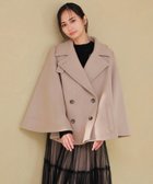 【ノエラ/Noela】のケープミドルウールコート 人気、トレンドファッション・服の通販 founy(ファニー) ファッション Fashion レディースファッション Fashion for Women アウター Coat / Outerwear Collection コート・ロングコート・ピーコート Long Coats, Peacoats & More クラシカル Classical, Vintage-Inspired スタンド Stand Collar, Upright Stand ストレート Straight, Straight Cut ダブル Double, Double-Breasted バランス Balance, Style Balance フォルム Silhouette, Form ポケット Pocket, Pocket Detail 冬 Winter / This Winter おすすめ Recommended / Our Picks thumbnail ベージュ|ID: prp329100004814261 ipo3291000000034964591