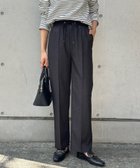 【スタイルドア/STYLEDOOR】のデニムライクドッキングイージーパンツ 人気、トレンドファッション・服の通販 founy(ファニー) ファッション Fashion レディースファッション Fashion for Women パンツ Pants & Trousers 洗える Machine Washable サテン Satin, Glossy Fabric ジョーゼット Georgette, Semi-Sheer Fabric ストレート Straight, Straight Cut セットアップ Set-Up, Coordinated Outfit センター Center, Center Line デニム Denim, Jeans Material ドッキング Docking, Mixed Material リラックス Relax, Relaxed Fit ワイド Wide, Wide Fit エレガント 上品 Elegant thumbnail ブラック|ID: prp329100004814263 ipo3291000000034964620