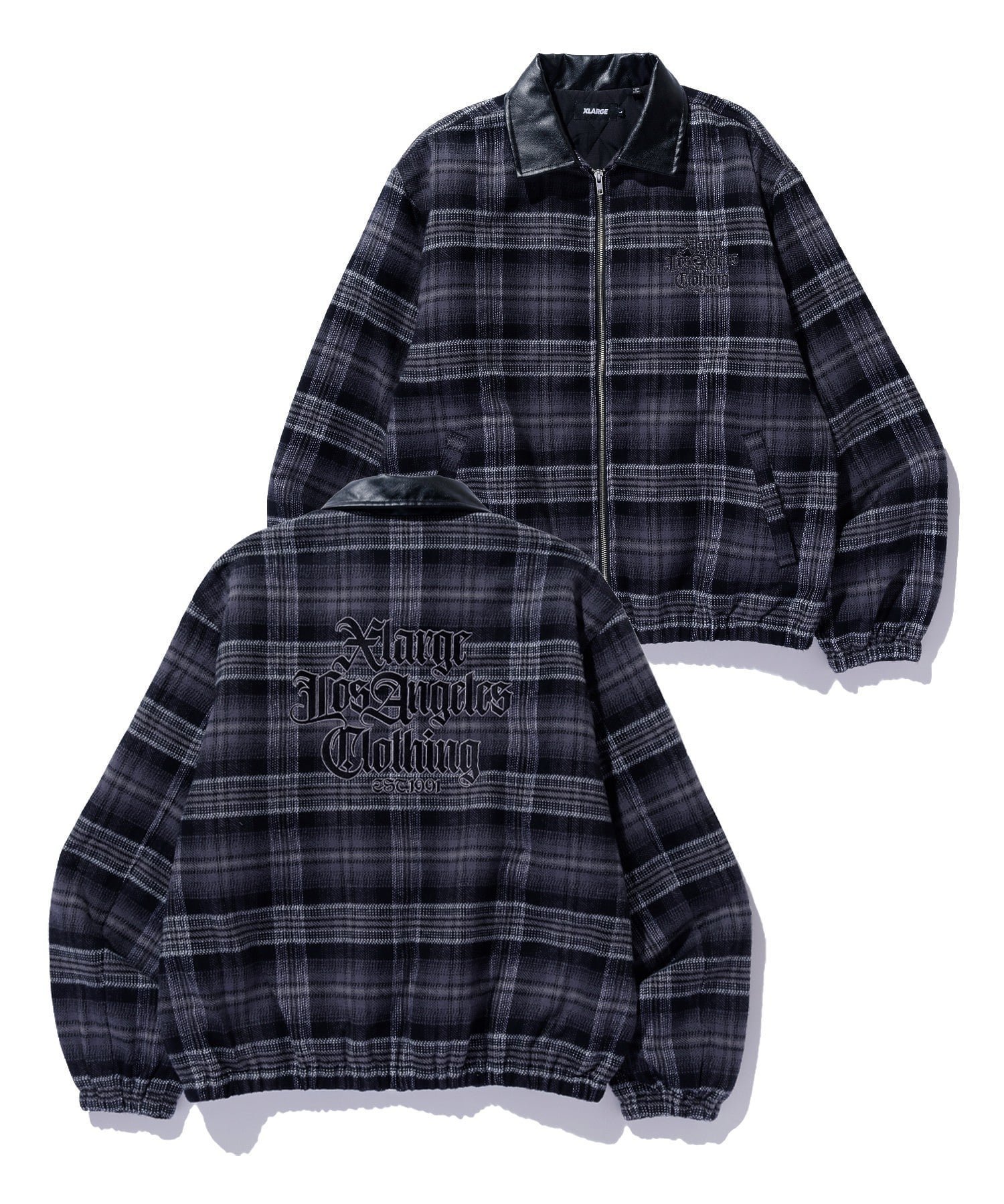 【エクストララージ/XLARGE】のOLD ENGLISH FLANNEL JACKET 人気、トレンドファッション・服の通販 founy(ファニー) 　ファッション　Fashion　レディースファッション　Fashion for Women　アウター　Coat / Outerwear Collection　レディースジャケット・軽アウター　Jackets　ジャケット　Jacket, Outerwear　チェック　Check, Plaid, Tartan　フェイクレザー　Faux Leather, PU Leather　ベーシック　Basic, Essential　 other-1|ID: prp329100004814271 ipo3291000000034964728