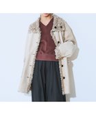 【ジーナシス/JEANASiS】のリバーシブルムートンファーコート ホワイト系その他|ID: prp329100004814290 ipo3291000000035010311