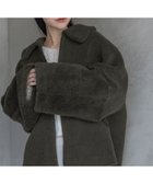 【アパートバイローリーズ/apart by lowrys】のリバーシブルボアジャケット 人気、トレンドファッション・服の通販 founy(ファニー) ファッション Fashion レディースファッション Fashion for Women アウター Coat / Outerwear Collection レディースジャケット・軽アウター Jackets おすすめ Recommended / Our Picks バランス Balance, Style Balance プリント Print, Printed Pattern ルーズ Loose, Oversized 人気 Popular, Best Seller thumbnail チャコールグレー18|ID: prp329100004814331 ipo3291000000034965154