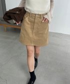 【カプリシューレマージュ/CAPRICIEUX LEMAGE】の【新色/レイヤード対応】コーデュロイ台形スカート 人気、トレンドファッション・服の通販 founy(ファニー) ファッション Fashion レディースファッション Fashion for Women スカート Skirts 台形スカート・Aラインミニスカート A-Line Skirts / Structured Mini Skirts おすすめ Recommended / Our Picks インナー Innerwear コンパクト Compact, Small Size コーデュロイ Corduroy, Cord Fabric ジャケット Jacket, Outerwear スキッパー Skipper, Open Collar タイツ Tights, Legwear トレンド Trend, Trending Now ミニスカート Mini Skirt, Short Skirt 今季 This Season, Current Season 冬 Winter / This Winter 台形 A-Line, Trapezoid Shape thumbnail ベージュ|ID: prp329100004814337 ipo3291000000034965198