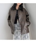 【ローリーズファーム/LOWRYS FARM】のレザーカバーオール 人気、トレンドファッション・服の通販 founy(ファニー) ファッション Fashion レディースファッション Fashion for Women おすすめ Recommended / Our Picks スウェット / スエット Sweatshirt, Sweatwear トレンド Trend, Trending Now パーカー Hoodie, Parka ビンテージ Vintage, Retro Style フェイクレザー Faux Leather, PU Leather ミドル Middle Length, Mid Height リラックス Relax, Relaxed Fit 春 Spring 秋 Autumn thumbnail ブラウン55|ID: prp329100004814348 ipo3291000000034965270