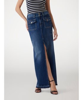 【ゲス/GUESS】のGUESS デニムスカート SKYLA Skirt 人気、トレンドファッション・服の通販 founy(ファニー) ファッション Fashion レディースファッション Fashion for Women スカート Skirts デニムスカート・カジュアルスカート Denim Skirts デニム Denim, Jeans Material フィット Fit, Slim Fit 夏 Summer 春 Spring S/S・春夏 SS, Spring/Summer, Warm Season A/W・秋冬 Autumn/Winter |ID:prp329100004814371