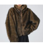 【ノミネ/NOMINE】のスタンドフェイクファーブルゾン 人気、トレンドファッション・服の通販 founy(ファニー) ファッション Fashion レディースファッション Fashion for Women アウター Coat / Outerwear Collection ブルゾンジャケット・スポーティアウター Blouson Jackets イエロー Yellow コンパクト Compact, Small Size デニム Denim, Jeans Material トレンド Trend, Trending Now バランス Balance, Style Balance フェイクファー Faux Fur, Imitation Fur ミックス Mix, Mixed Style ラグジュアリー Luxury, Elegant リアル Real, Realistic ロング Long, Long-Length ワイド Wide, Wide Fit 再入荷 Restock / Back in Stock thumbnail ベージュ|ID: prp329100004814397 ipo3291000000034965803