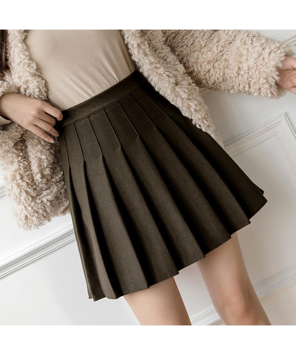 【ミニミニストア/miniministore】のプリーツミニスカート ハイウエスト韓国 人気、トレンドファッション・服の通販 founy(ファニー) 　ファッション　Fashion　レディースファッション　Fashion for Women　スカート　Skirts　ミニスカート　Mini Skirts　インナー　Innerwear　ショート　Short, Short Length　シンプル　Simple, Minimal　スリム　Slim, Slim Fit　フレア　Flare, Flared　プリーツ　Pleats, Pleated　ミニスカート　Mini Skirt, Short Skirt　A/W・秋冬　Autumn/Winter　 other-1|ID: prp329100004814404 ipo3291000000034965858