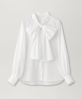 【エポカ/EPOCA】の【EPOCA STORIA】ボウタイブラウス《WEB EPOCA THE SHOP店舗限定》 人気、トレンドファッション・服の通販 founy(ファニー) ファッション Fashion レディースファッション Fashion for Women トップス・カットソー Cut & Sew Tops シャツ・ブラウス・オフィスカジュアル Elegant Blouses & Button-Ups おすすめ Recommended / Our Picks コレクション Collection, Seasonal Line シンプル Simple, Minimal スタンド Stand Collar, Upright Stand リボン Ribbon, Bow ループ Loop, Loop Knit 冬 Winter / This Winter 春 Spring 秋 Autumn |ID:prp329100004814407