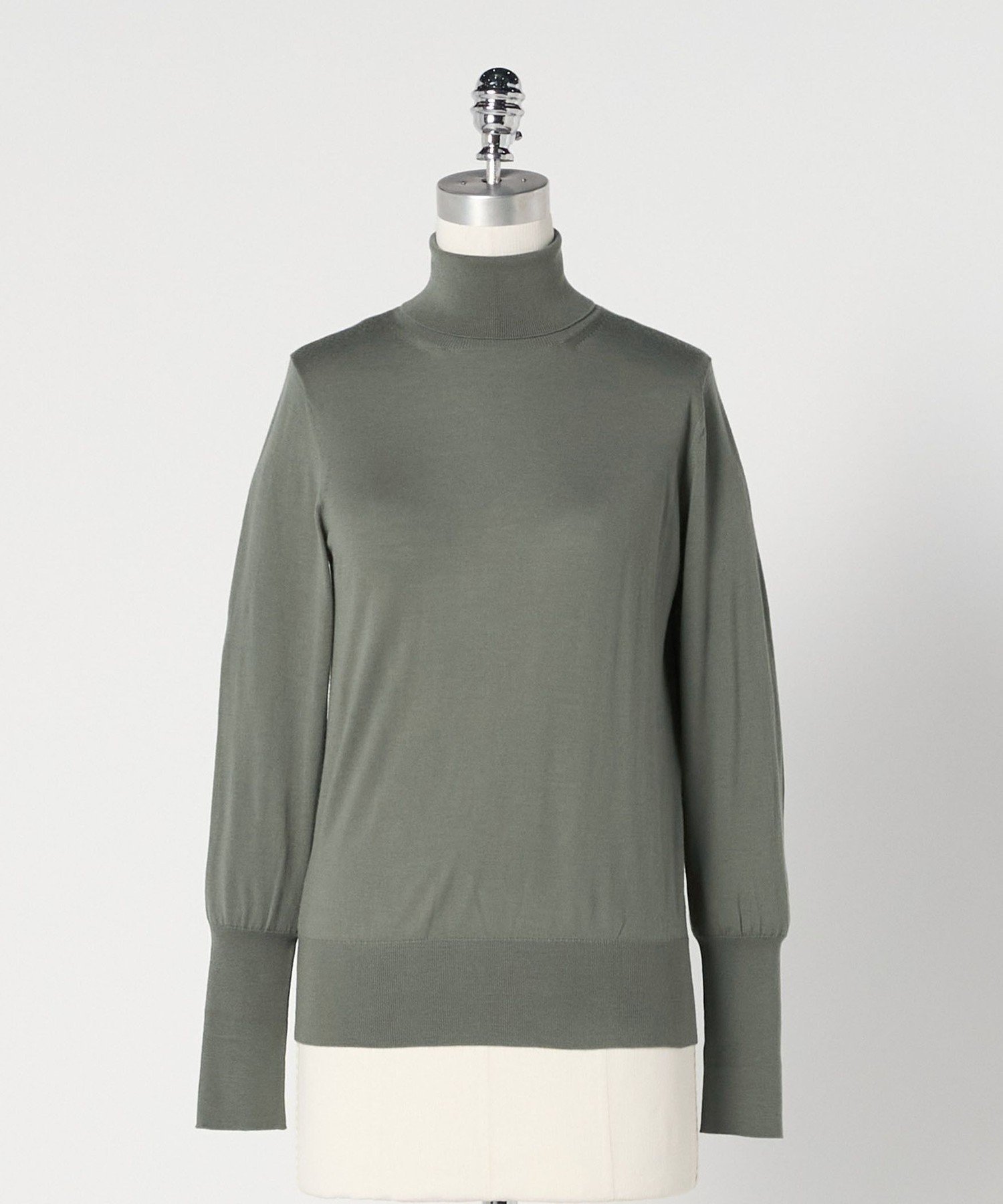 【ユナイテッドアローズ/UNITED ARROWS】のLOEFF ハイゲージ タートルネック ニット インテリア・キッズ・メンズ・レディースファッション・服の通販 founy(ファニー) 　ファッション　Fashion　レディースファッション　Fashion for Women　トップス・カットソー　Cut & Sew Tops　ニット　Knit Tops & Sweaters　タートルネック・ハイネックトップス　Turtlenecks & High-Neck Tops　タートルネック　Turtleneck, High Neck　エレガント 上品　Elegant　OLIVE|ID: prp329100004814409 ipo3291000000034965879