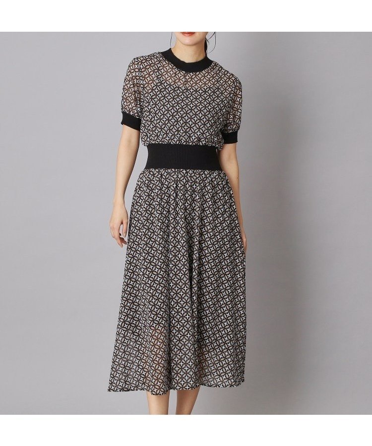 【ドレステリア/DRESSTERIOR】のオーバーラップコンビハーフスリーブ 人気、トレンドファッション・服の通販 founy(ファニー) 　ファッション　Fashion　レディースファッション　Fashion for Women　アクセサリー　Fashion Accessories　アンダー　Underwear Essentials　キャミソール　Camisole, Spaghetti Strap Top　サークル　Circle, Round Design　シアー　Sheer, See-Through　スマート　Smart, Elegant　スリーブ　Sleeve, Long Sleeve / Short Sleeve　ネックレス　Necklace, Pendant Necklace　ハーフ　Half, Half-Length　バランス　Balance, Style Balance　ポケット　Pocket, Pocket Detail　エレガント 上品　Elegant　 other-1|ID: prp329100004814433 ipo3291000000034966134