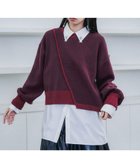 【ハレ/HARE】のハイショクキリカエニット 人気、トレンドファッション・服の通販 founy(ファニー) ファッション Fashion レディースファッション Fashion for Women トップス・カットソー Cut & Sew Tops ニット Knit Tops & Sweaters おすすめ Recommended / Our Picks インナー Innerwear ウェーブ Wavy Pattern ショート Short, Short Length スタイリッシュ Stylish, Fashionable ストレート Straight, Straight Cut センター Center, Center Line ネックレス Necklace, Pendant Necklace バランス Balance, Style Balance パール Pearl, Pearl Accent フレア Flare, Flared ブルゾン Blouson, Bomber Jacket ロング Long, Long-Length エレガント 上品 Elegant 無地 Plain, Solid Color thumbnail ボルドー38|ID: prp329100004814441 ipo3291000000034966200