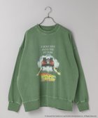 【ローリーズファーム/LOWRYS FARM】の【LFM】Back to the Future/スウェットクルーネック【UNISEX】 人気、トレンドファッション・服の通販 founy(ファニー) ファッション Fashion レディースファッション Fashion for Women トップス・カットソー Cut & Sew Tops レディースパーカー・カジュアルフーディー Casual Hoodies & Sweatshirts スウェット・クルーネックトップス Sweatshirts & Crewnecks / Relaxed Fit Sweat Tops ユニセックス Unisex, Genderless おすすめ Recommended / Our Picks シンプル Simple, Minimal スペシャル Special, Limited Edition プリント Print, Printed Pattern ボトム Bottoms, Lower Wear thumbnail グリーン75|ID: prp329100004814443 ipo3291000000034966220