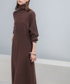 【アーバンリサーチ ロッソ/URBAN RESEARCH ROSSO】の『WEB限定』タートルネックデザインスリーブワンピース 人気、トレンドファッション・服の通販 founy(ファニー) ファッション Fashion レディースファッション Fashion for Women ワンピース Dresses 2025年 2025 2025-2026秋冬・A/W Autumn/Winter 2025–26 AW25–26 冬 Winter / This Winter おすすめ Recommended / Our Picks スリーブ Sleeve, Long Sleeve / Short Sleeve タートルネック Turtleneck, High Neck フレア Flare, Flared エレガント 上品 Elegant 切替 Switching, Contrast Panel A/W・秋冬 Autumn/Winter thumbnail D/BROWN|ID: prp329100004814445 ipo3291000000034966256