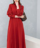 【アーバンリサーチ ロッソ/URBAN RESEARCH ROSSO】の『WEB限定』タートルネックデザインスリーブワンピース 人気、トレンドファッション・服の通販 founy(ファニー) ファッション Fashion レディースファッション Fashion for Women ワンピース Dresses 2025年 2025 2025-2026秋冬・A/W Autumn/Winter 2025–26 AW25–26 冬 Winter / This Winter おすすめ Recommended / Our Picks スリーブ Sleeve, Long Sleeve / Short Sleeve タートルネック Turtleneck, High Neck フレア Flare, Flared エレガント 上品 Elegant 切替 Switching, Contrast Panel A/W・秋冬 Autumn/Winter thumbnail RED|ID: prp329100004814445 ipo3291000000034966260