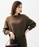 【アンタイトル/UNTITLED】の【セットアップ可能/ゆったりサイズ】ラメニットプルオーバー 人気、トレンドファッション・服の通販 founy(ファニー) ファッション Fashion レディースファッション Fashion for Women トップス・カットソー Cut & Sew Tops ニット Knit Tops & Sweaters カジュアルプルオーバー・ニットトップス Pullovers & Knit Tops / Casual Pullovers イタリア Italy コンパクト Compact, Small Size 今季 This Season, Current Season スタイリッシュ Stylish, Fashionable スマート Smart, Elegant セットアップ Set-Up, Coordinated Outfit トレンド Trend, Trending Now ペプラム Peplum, Flared Hem リラックス Relax, Relaxed Fit A/W・秋冬 Autumn/Winter おすすめ Recommended / Our Picks エレガント 上品 Elegant thumbnail ブラウン|ID: prp329100004814448 ipo3291000000034966311