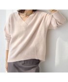 【リヴドロワ/RIVE DROITE】の【華やかな印象に】ヘアリーヤーン深Vネックニット 人気、トレンドファッション・服の通販 founy(ファニー) ファッション Fashion レディースファッション Fashion for Women トップス・カットソー Cut & Sew Tops ニット Knit Tops & Sweaters Vネックトップス V-Neck Tops / V-Cut Neckline Shirts 再入荷 Restock / Back in Stock おすすめ Recommended / Our Picks thumbnail ピンク|ID: prp329100004814451 ipo3291000000034966358