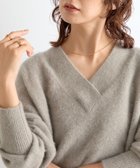 【リヴドロワ/RIVE DROITE】の【華やかな印象に】ヘアリーヤーン深Vネックニット 人気、トレンドファッション・服の通販 founy(ファニー) ファッション Fashion レディースファッション Fashion for Women トップス・カットソー Cut & Sew Tops ニット Knit Tops & Sweaters Vネックトップス V-Neck Tops / V-Cut Neckline Shirts 再入荷 Restock / Back in Stock おすすめ Recommended / Our Picks thumbnail モカ|ID: prp329100004814451 ipo3291000000034966363