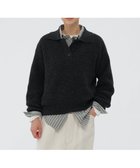 【マーガレットハウエル/MARGARET HOWELL】のWASHABLE DRY WOOL KNITWEAR 人気、トレンドファッション・服の通販 founy(ファニー) ファッション Fashion レディースファッション Fashion for Women トップス・カットソー Cut & Sew Tops ニット Knit Tops & Sweaters ウォッシャブル Machine Washable セーター Sweater, Knitwear 冬 Winter / This Winter 畦 Ribbed Knit thumbnail DARK CHARCOAL4|ID: prp329100004814459 ipo3291000000034966558