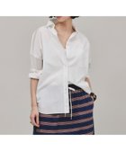 【カレンソロジー/Curensology】のRC ビッグシャツ 人気、トレンドファッション・服の通販 founy(ファニー) ファッション Fashion レディースファッション Fashion for Women トップス・カットソー Cut & Sew Tops シャツ・ブラウス・オフィスカジュアル Elegant Blouses & Button-Ups エレガント 上品 Elegant キャラクター Character, Licensed Characters シンプル Simple, Minimal デニム Denim, Jeans Material 定番 Standard, Basic Item ビッグ Big, Oversized ミリタリー Military, Army Style ワーク Workwear, Utility Style 日本製 Made In Japan thumbnail ホワイト02|ID: prp329100004814487 ipo3291000000034967126