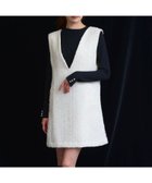 【ノエラ/Noela】のツイードミニ丈ジャンスカ 人気、トレンドファッション・服の通販 founy(ファニー) ファッション Fashion レディースファッション Fashion for Women おすすめ Recommended / Our Picks コンパクト Compact, Small Size シンプル Simple, Minimal セットアップ Set-Up, Coordinated Outfit ツイード Twill, Twill Weave トレンド Trend, Trending Now ポケット Pocket, Pocket Detail thumbnail オフホワイト|ID: prp329100004814517 ipo3291000000034967514