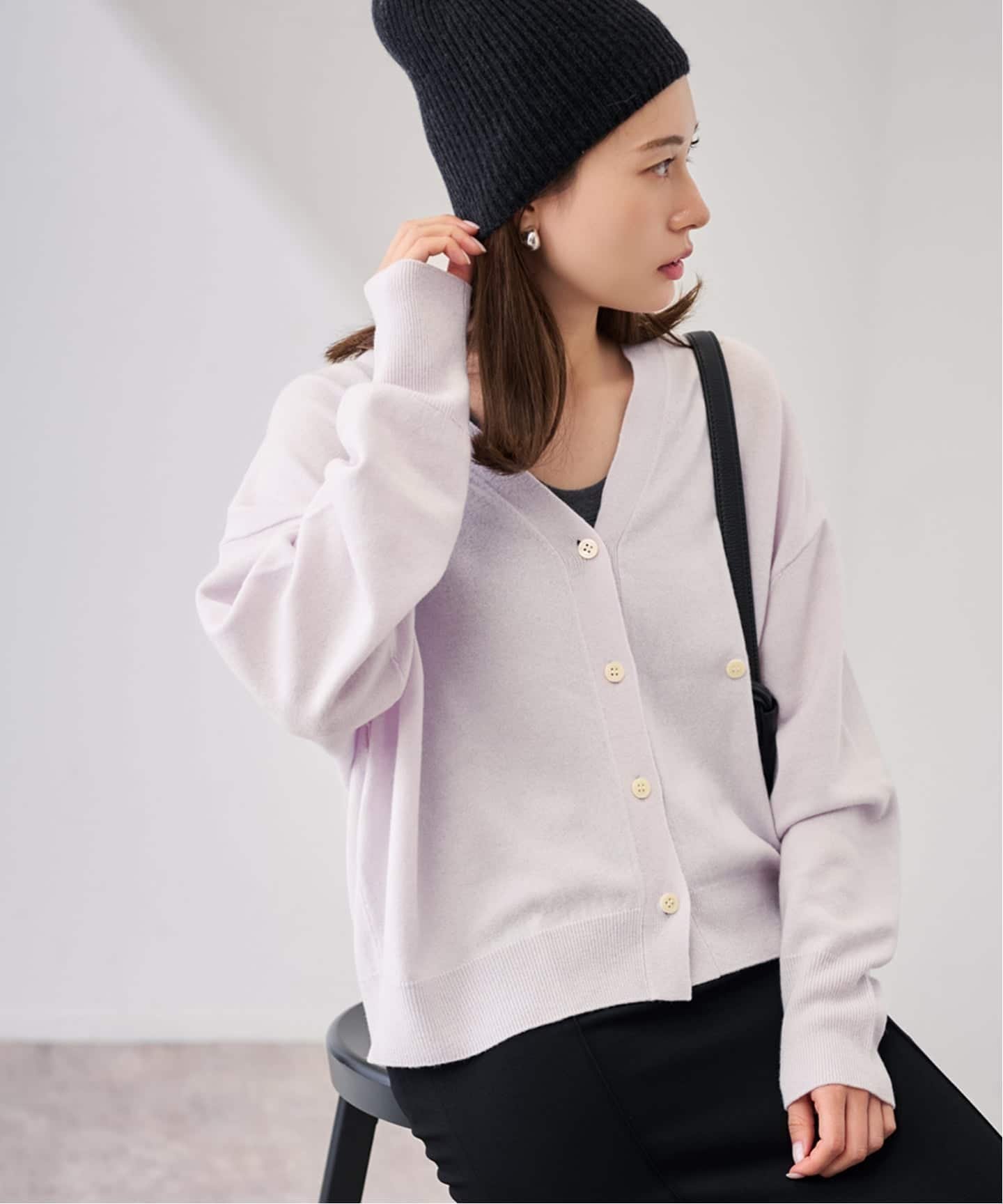 【フレームワーク/FRAMeWORK】の≪追加≫2WAYカーディガン インテリア・キッズ・メンズ・レディースファッション・服の通販 founy(ファニー) 　ファッション　Fashion　レディースファッション　Fashion for Women　トップス・カットソー　Cut & Sew Tops　カーディガン・羽織り　Layered Style Cardigans　カシュクール　Wrap Design　カーディガン　Cardigan, Knitwear　再入荷　Restock / Back in Stock　パープル B|ID: prp329100004814518 ipo3291000000034967519