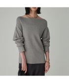 【バビロン/BABYLONE / KIDS】のオフショルハイゲージプルオーバー 人気、トレンドファッション・服の通販 founy(ファニー) ファッション Fashion キッズファッション Fashion for Kids トップス・カットソー Cut & Sew Tops インナー Innerwear 秋 Autumn ショルダー Shoulder, Shoulder Strap スラックス Slacks, Dress Pants ロング Long, Long-Length 再入荷 Restock / Back in Stock おすすめ Recommended / Our Picks thumbnail グレー15|ID: prp329100004814530 ipo3291000000034967687