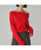 【バビロン/BABYLONE / KIDS】のオフショルハイゲージプルオーバー 人気、トレンドファッション・服の通販 founy(ファニー) ファッション Fashion キッズファッション Fashion for Kids トップス・カットソー Cut & Sew Tops インナー Innerwear 秋 Autumn ショルダー Shoulder, Shoulder Strap スラックス Slacks, Dress Pants ロング Long, Long-Length 再入荷 Restock / Back in Stock おすすめ Recommended / Our Picks thumbnail 【NEW】レッド30|ID: prp329100004814530 ipo3291000000034967691