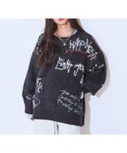 【ジーナシス/JEANASiS】の5G Doodleロゴプルオーバー 人気、トレンドファッション・服の通販 founy(ファニー) ファッション Fashion レディースファッション Fashion for Women トップス・カットソー Cut & Sew Tops カジュアルプルオーバー・ニットトップス Pullovers & Knit Tops / Casual Pullovers おすすめ Recommended / Our Picks グラフィック Graphic, Graphic Design デニム Denim, Jeans Material ボトム Bottoms, Lower Wear ワイド Wide, Wide Fit thumbnail ブラック系その他|ID: prp329100004814535 ipo3291000000034967753