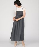 【ラナン/Ranan】のRanan/タックデザインキャミワンピ 人気、トレンドファッション・服の通販 founy(ファニー) ファッション Fashion レディースファッション Fashion for Women ワンピース Dresses キャミソールワンピース Camisole Dresses インナー Innerwear キャミワンピース Cami Dress, Slip Dress ロング Long, Long-Length 夏 Summer thumbnail グレー|ID: prp329100004814537 ipo3291000000034967770
