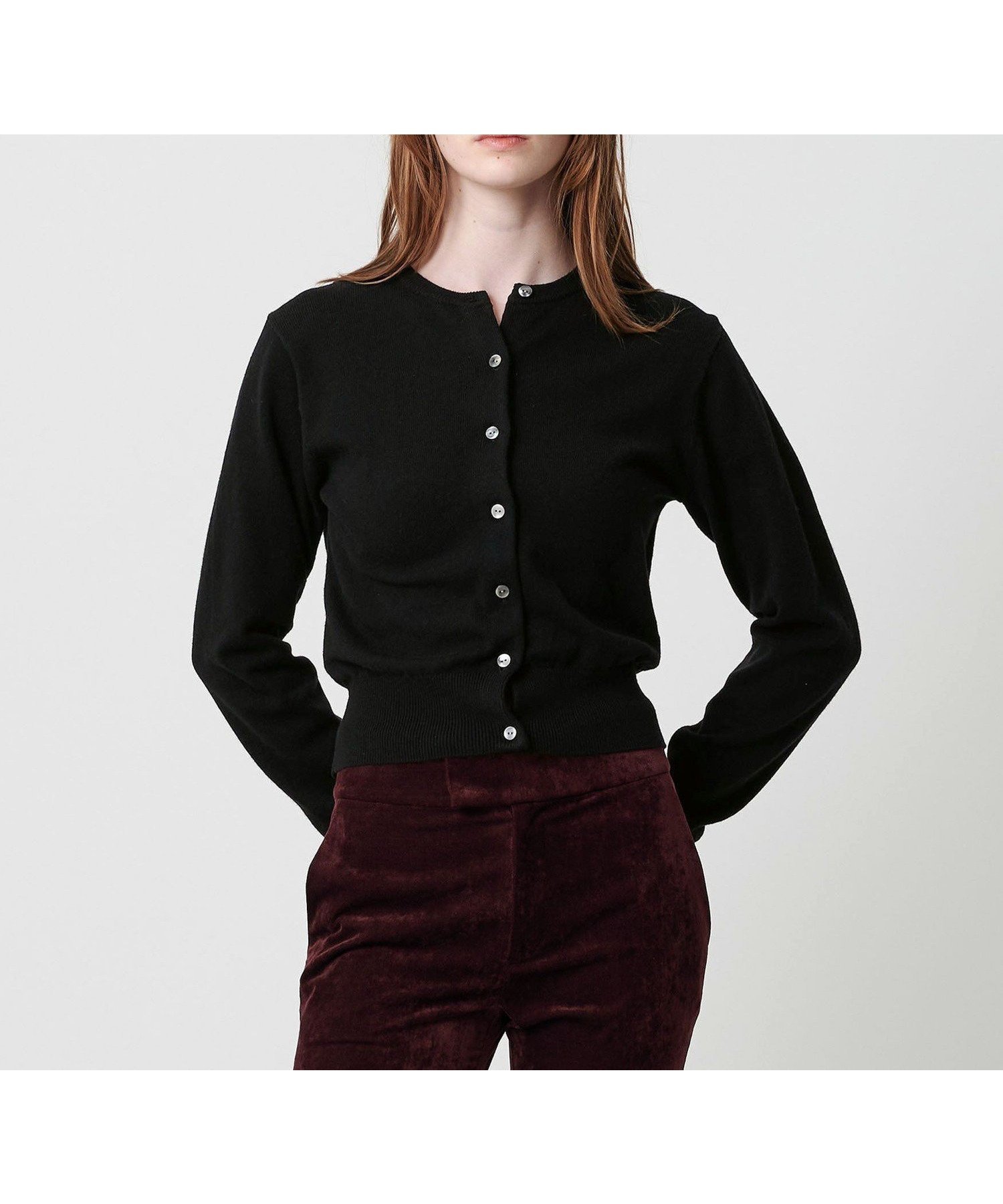 【ビューティ&ユース ユナイテッドアローズ/BEAUTY&YOUTH / UNITED ARROWS】のATTISESSION コットン ウール ナイロン カーディガン インテリア・キッズ・メンズ・レディースファッション・服の通販 founy(ファニー) 　ファッション　Fashion　レディースファッション　Fashion for Women　トップス・カットソー　Cut & Sew Tops　カーディガン・羽織り　Layered Style Cardigans　カーディガン　Cardigan, Knitwear　コンパクト　Compact, Small Size　シンプル　Simple, Minimal　トレンド　Trend, Trending Now　ベーシック　Basic, Essential　ボトム　Bottoms, Lower Wear　羽織　Haori, Light Jacket　おすすめ　Recommended / Our Picks　BLACK|ID: prp329100004814543 ipo3291000000034967912