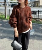 【ノッチ/notch】の【 notch. by KASUMI 】 ケーブルニット 人気、トレンドファッション・服の通販 founy(ファニー) ファッション Fashion レディースファッション Fashion for Women トップス・カットソー Cut & Sew Tops ニット Knit Tops & Sweaters コラボ Collaboration, Collab シンプル Simple, Minimal 人気 Popular, Best Seller バランス Balance, Style Balance ボトム Bottoms, Lower Wear ロング Long, Long-Length 2025年 2025 2025-2026秋冬・A/W Autumn/Winter 2025–26 AW25–26 thumbnail ブラウン|ID: prp329100004814548 ipo3291000000034967992