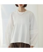 【ガール/GIRL】の異素材ドッキングボリュームスリーブプルオーバー 人気、トレンドファッション・服の通販 founy(ファニー) ファッション Fashion レディースファッション Fashion for Women トップス・カットソー Cut & Sew Tops カジュアルプルオーバー・ニットトップス Pullovers & Knit Tops / Casual Pullovers ボリューム袖・フリルスリーブブラウス Voluminous & Ruffle Sleeves / Puffy Sleeve Tops シンプル Simple, Minimal ヘムライン Hemline, Bottom Cut 再入荷 Restock / Back in Stock 切替 Switching, Contrast Panel thumbnail WH|ID: prp329100004814560 ipo3291000000034968120