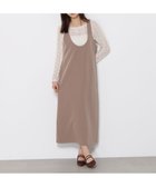 【プロポーション ボディドレッシング/PROPORTION BODY DRESSING】のUネックジャンスカ SETUP 25AW 人気、トレンドファッション・服の通販 founy(ファニー) ファッション Fashion レディースファッション Fashion for Women セットアップ Matching Sets 2025年 2025 2025-2026秋冬・A/W Autumn/Winter 2025–26 AW25–26 インナー Innerwear ストレッチ Stretch, Stretchy Fabric スリット Slit, Slit Detail バランス Balance, Style Balance レース Lace, Lace Fabric エレガント 上品 Elegant thumbnail モカ×ホワイト1|ID: prp329100004814573 ipo3291000000034968183