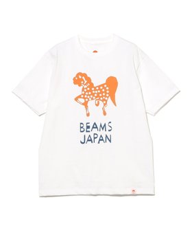 【ビームス ジャパン/BEAMS JAPAN】の宮入圭太 干支Tシャツ「午(うま)」 人気、トレンドファッション・服の通販 founy(ファニー) ファッション Fashion レディースファッション Fashion for Women トップス・カットソー Cut & Sew Tops シャツ・ブラウス・オフィスカジュアル Elegant Blouses & Button-Ups ロングTシャツ・Tシャツ Longline T-Shirts & Tees モチーフ Motif, Design Theme |ID:prp329100004814577