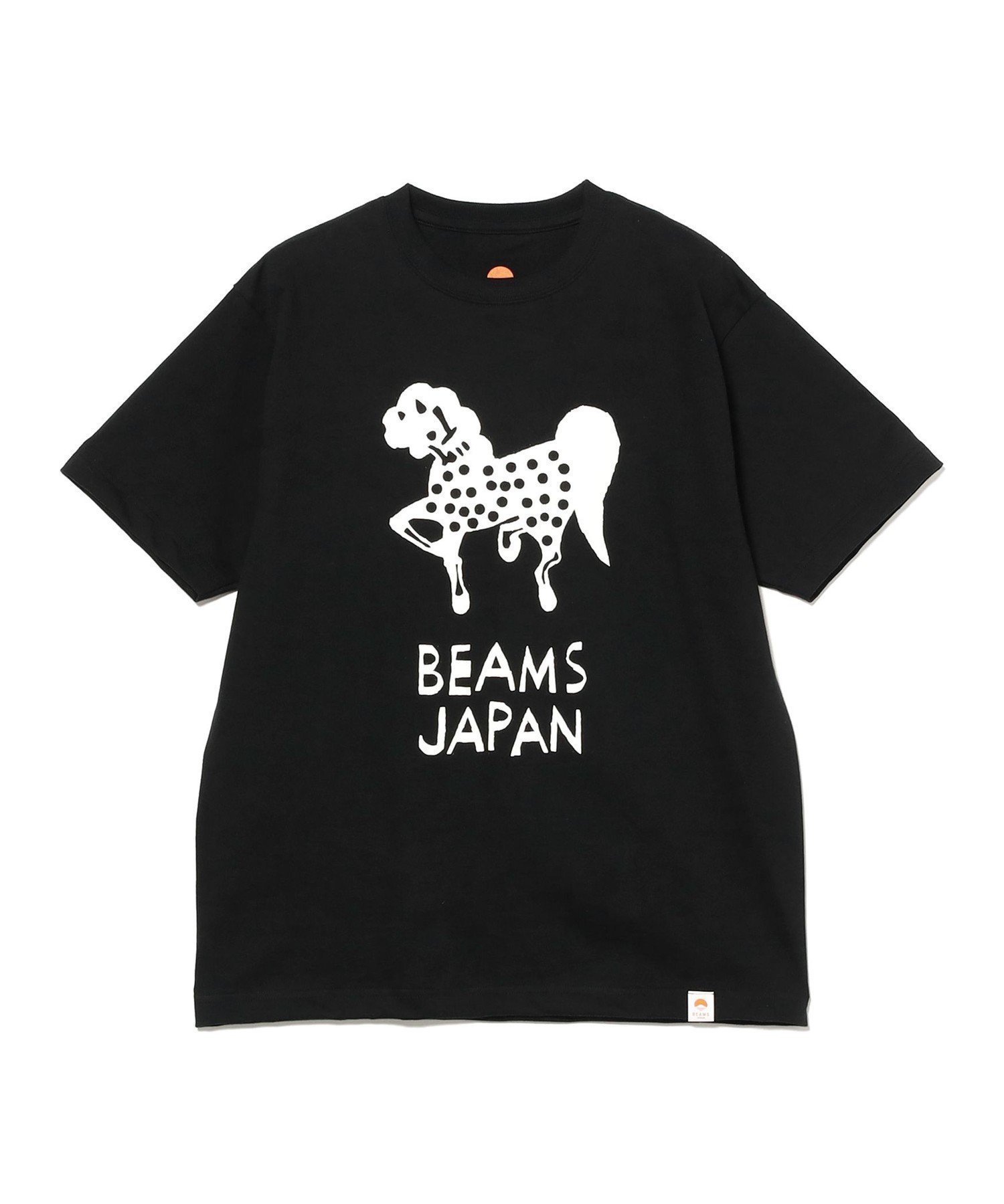 【ビームス ジャパン/BEAMS JAPAN】の宮入圭太 干支Tシャツ「午(うま)」 インテリア・キッズ・メンズ・レディースファッション・服の通販 founy(ファニー) 　ファッション　Fashion　レディースファッション　Fashion for Women　トップス・カットソー　Cut & Sew Tops　シャツ・ブラウス・オフィスカジュアル　Elegant Blouses & Button-Ups　ロングTシャツ・Tシャツ　Longline T-Shirts & Tees　モチーフ　Motif, Design Theme　BLACK|ID: prp329100004814577 ipo3291000000034968201