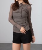 【チェルカ/CERCA】のChiina/Chiina /ホルターネックリボン 長袖 ドレープトップス 人気、トレンドファッション・服の通販 founy(ファニー) ファッション Fashion レディースファッション Fashion for Women トップス・カットソー Cut & Sew Tops ガーリー Girly, Feminine Style ギャザー Gathered, Ruffled スキニーデニム Skinny Jeans, Slim Jeans バルーン Balloon, Balloon Silhouette フェミニン Feminine, Girly フリル Frill, Ruffle 再入荷 Restock / Back in Stock 長袖 Long Sleeve, Full Sleeve thumbnail グレー|ID: prp329100004814581 ipo3291000000034968223