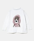 【ゴースローキャラバン/go slow caravan】のCOLORK/カラック 風呂敷DOGロンTEE (WOMENS) 人気、トレンドファッション・服の通販 founy(ファニー) ファッション Fashion レディースファッション Fashion for Women トップス・カットソー Cut & Sew Tops ロングTシャツ・Tシャツ Longline T-Shirts & Tees インナー Innerwear シンプル Simple, Minimal スリーブ Sleeve, Long Sleeve / Short Sleeve ベスト Vest, Waistcoat ボトルネック Bottle Neck, Mock Neck モチーフ Motif, Design Theme ロング Long, Long-Length 犬 Dog thumbnail ホワイト|ID: prp329100004814591 ipo3291000000034968274