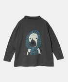 【ゴースローキャラバン/go slow caravan】のCOLORK/カラック 風呂敷DOGロンTEE (WOMENS) 人気、トレンドファッション・服の通販 founy(ファニー) ファッション Fashion レディースファッション Fashion for Women トップス・カットソー Cut & Sew Tops ロングTシャツ・Tシャツ Longline T-Shirts & Tees インナー Innerwear シンプル Simple, Minimal スリーブ Sleeve, Long Sleeve / Short Sleeve ベスト Vest, Waistcoat ボトルネック Bottle Neck, Mock Neck モチーフ Motif, Design Theme ロング Long, Long-Length 犬 Dog thumbnail チャコール|ID: prp329100004814591 ipo3291000000034968275