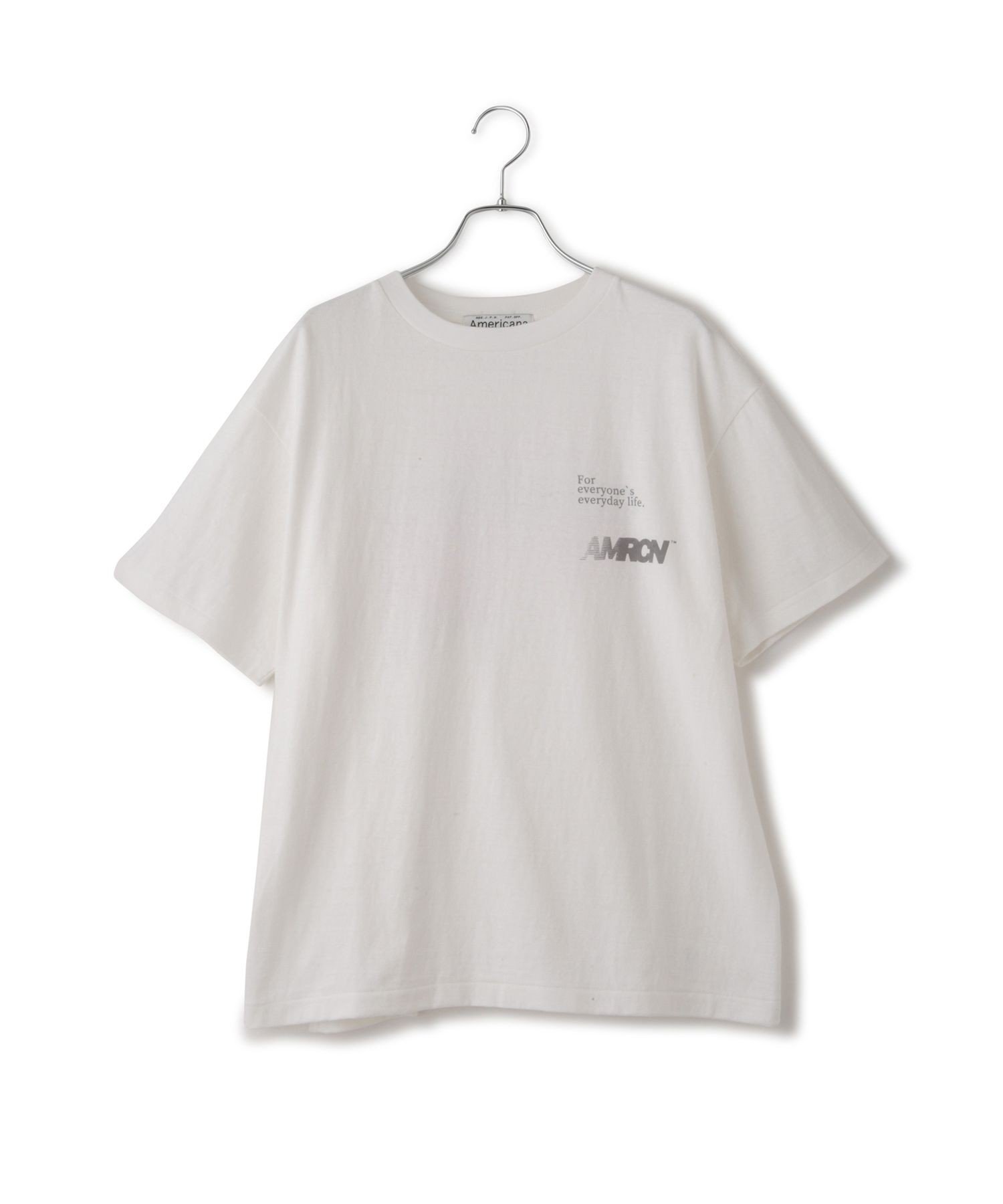 【サロン アダム エ ロペ/SALON adam et rope'】の【Americana(アメリカーナ)】ラフィー丸胴 プリントT / ポイントロゴ 人気、トレンドファッション・服の通販 founy(ファニー) 　ファッション　Fashion　レディースファッション　Fashion for Women　プリント　Print, Printed Pattern　 other-1|ID: prp329100004814599 ipo3291000000034968326